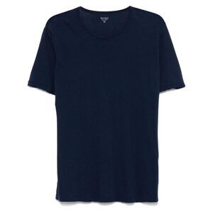 HARTFORD Men's Cotton Crew Neck T-Shirt Men BLUE T-Shirts